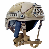 Casco balístico moderno Šestan-Busch BK-ACH-HC Rieles laterales de corte alto nivel IIIA