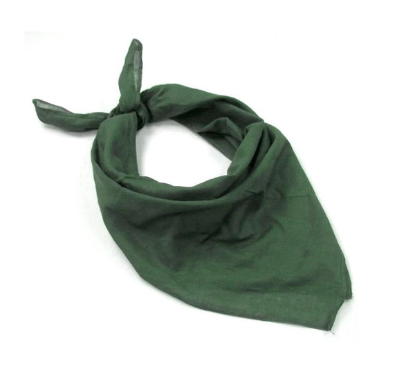 Genuine sueco del ejército sueco bufanda oliva verde ligero transpirable 80x80cm