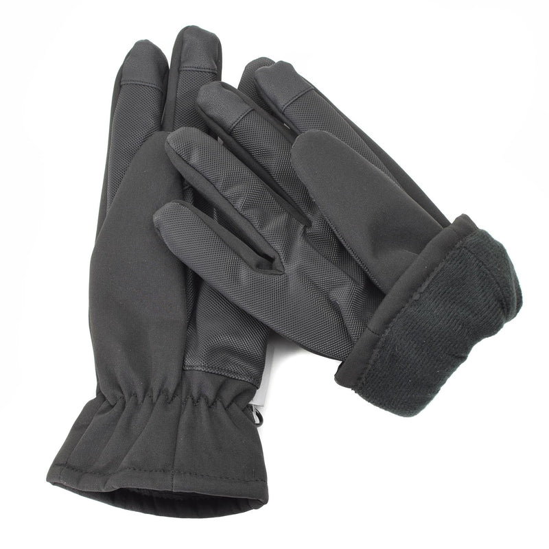 Mil-Tec Gloves Men Softshell Thinsulate ™ Lineo Negro Winter Winter Mens Gear Tactical