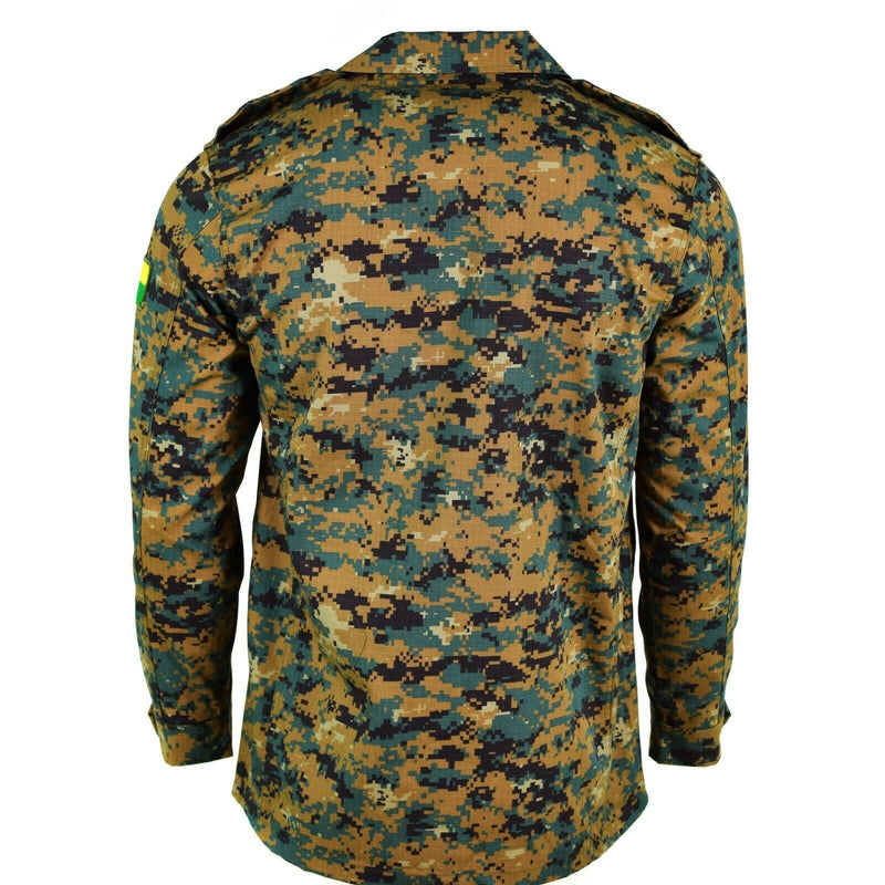 Guinee Guinee Bissau Jacket Ripstop Digital Savana Camo Problema militar Nuevo