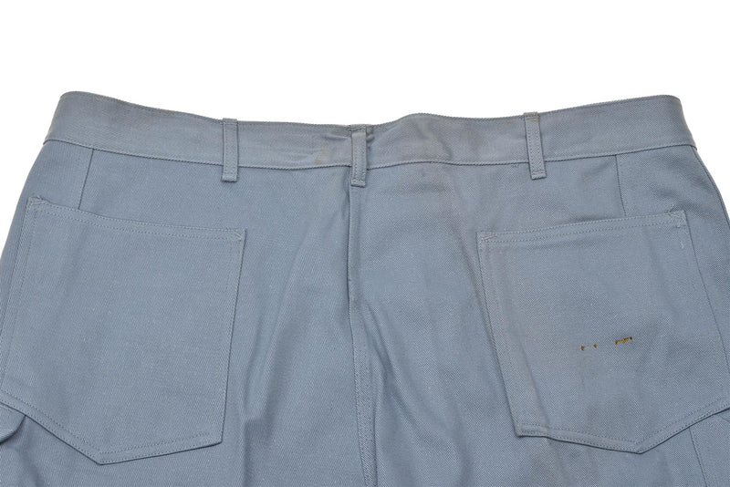 Pantalones militares daneses originales Pantalones informales del ejército del ejército Dinamarca Azules nuevos