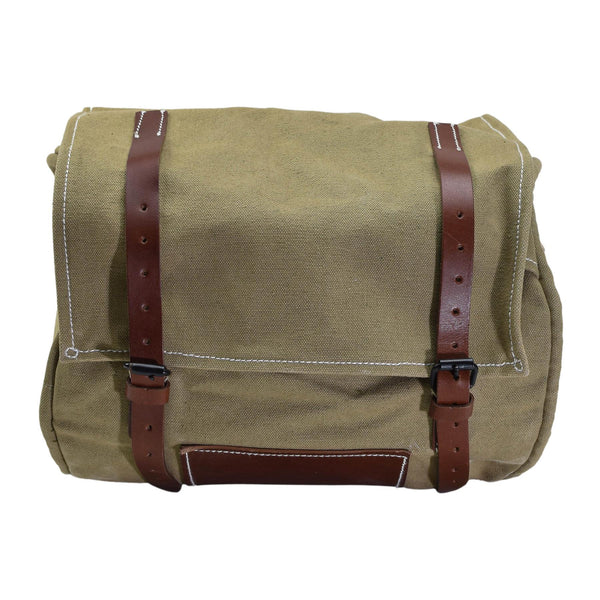 Original del ejército suizo Mil-tec bicipack poliéster viajar al aire libre oliva