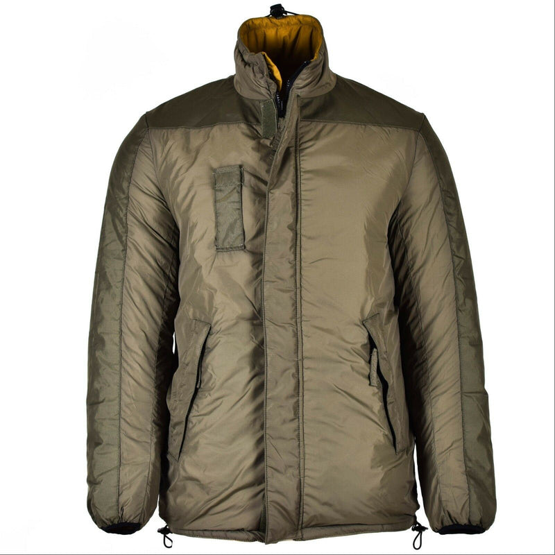Chaqueta reversible del ejército holandés aceituna térmica od coyote clima frío softie nuevo