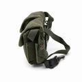 Original griego militar estilo M56 bolsa para granadas de mano excedente del ejército oliva