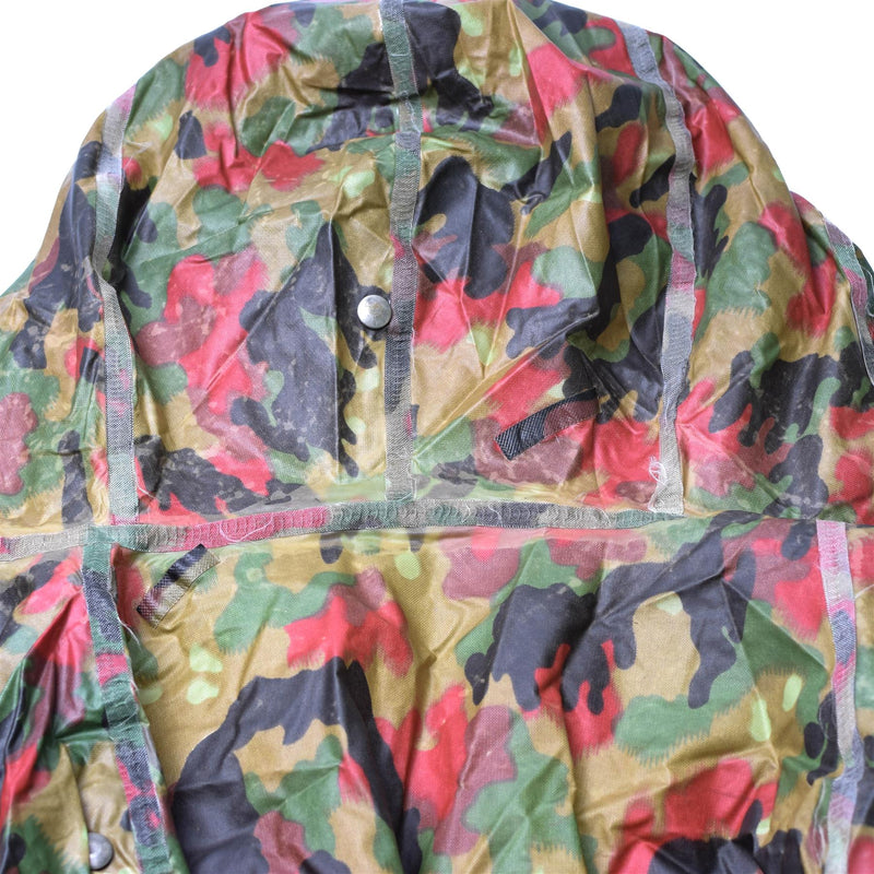 Tropas originales del ejército suizo CAMO Tactical Poncho Poncho Alpenflage Patrón