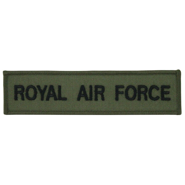 Genuino ejército británico Royal Royal Air Patch Badge Military RAF INSGINIA OD