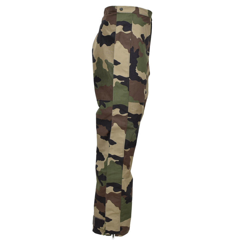 Pantalones de lluvia militar franceses originales de los pantalones de trilaminato impermeables aparatos ortopédicos