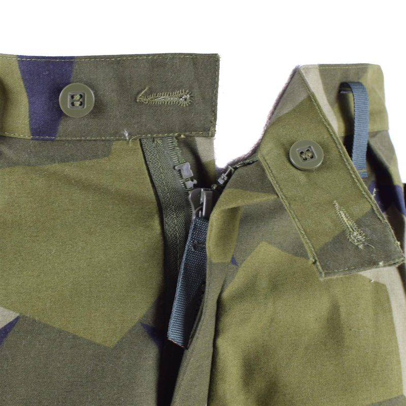 Pantalones militares suecos M90 Splinter Splinter Camuflaje Combate Combate Bdu Bdu