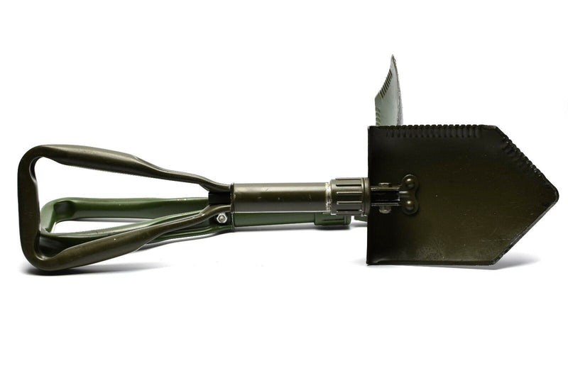 Chovela de plegado del ejército de BW alemán original. Survival Spade verde al aire libre