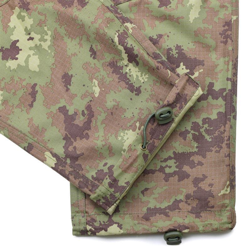Pantalones de combate militar italiano genuinos Tropas de campo Ripstop Bdu Vegetato Pantalones