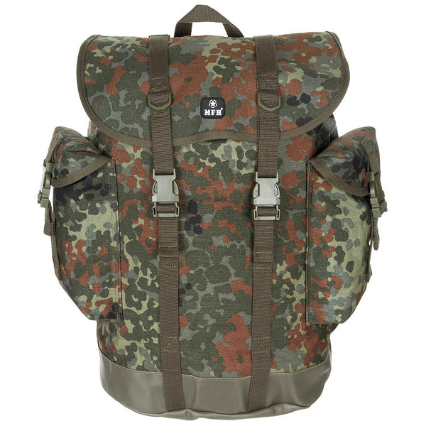 Marca del ejército MFH BW Mountain Camuflage Mochila táctica 30L Rucksack Armado Nuevo