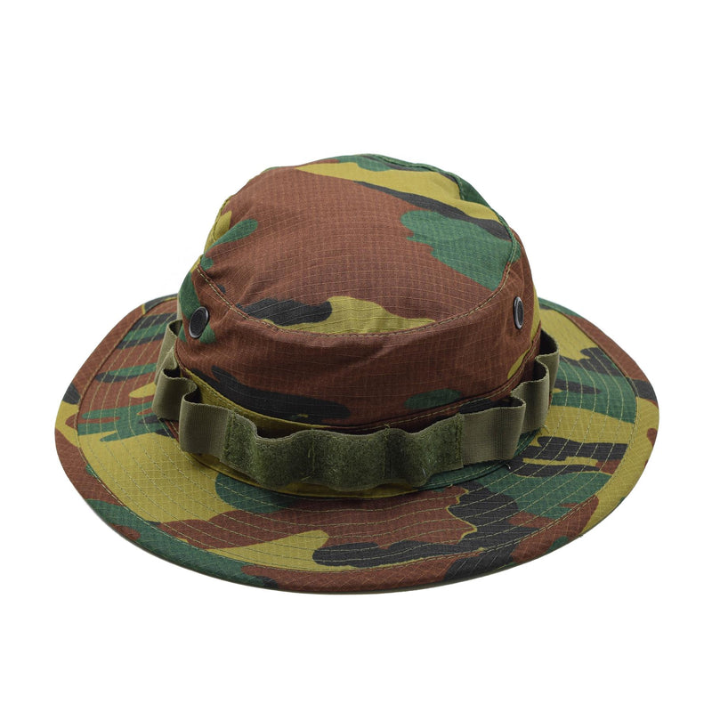 Tacgear Brand Boonie Hat Belga Mily Style Jigsaw Camo Ripstop Wide Brim