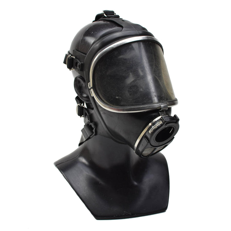 Panorama de draging genuino Nova Face Mask Firefighter Gas Full Respirator Negro