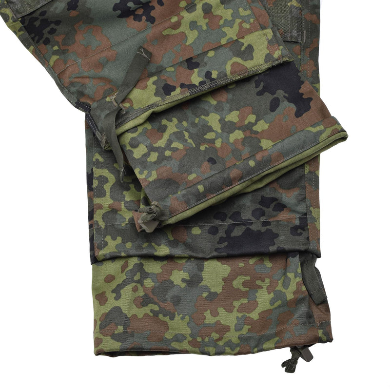 Pantalones de combate resistentes de Leo Kohler ACU pantalones de carga tácticos reforzados Flecktarn