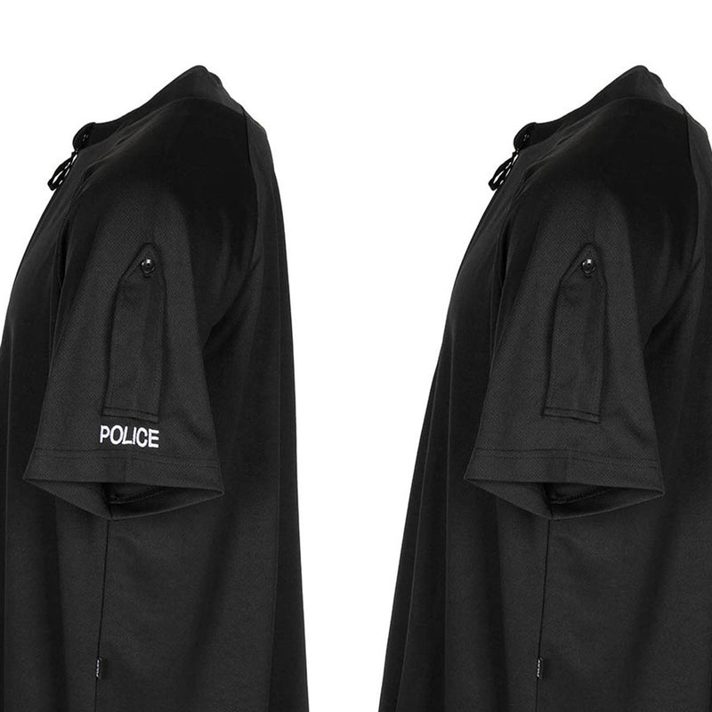 Camiseta de la policía funcional británica genuina Camisa de ropa activa transpirable