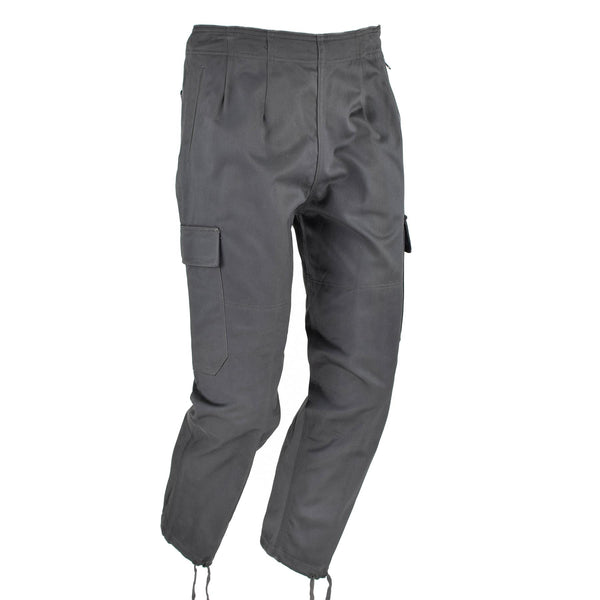 Pantalones del ejército danés original CF M-71 Gray Military Problema de Dinamarca de combate Dinamarca pantalones