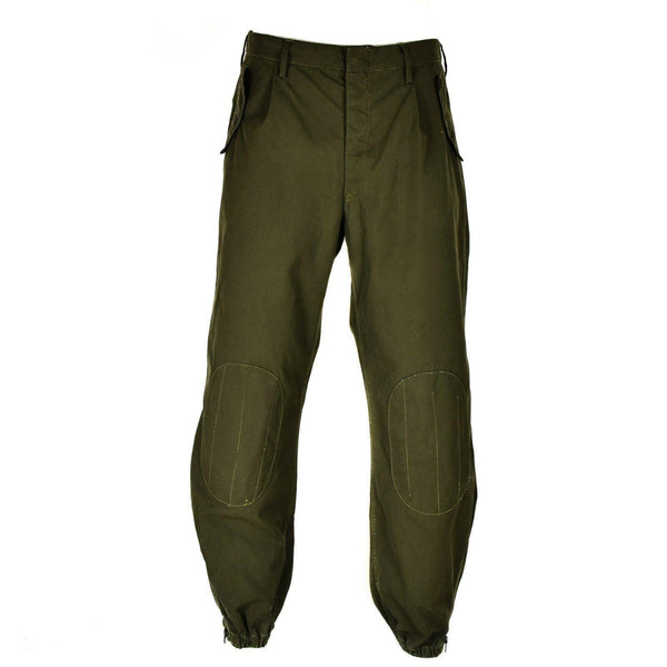 Genuinos pantalones del ejército italiano Pantalones militares Combate de campo O.D Olive