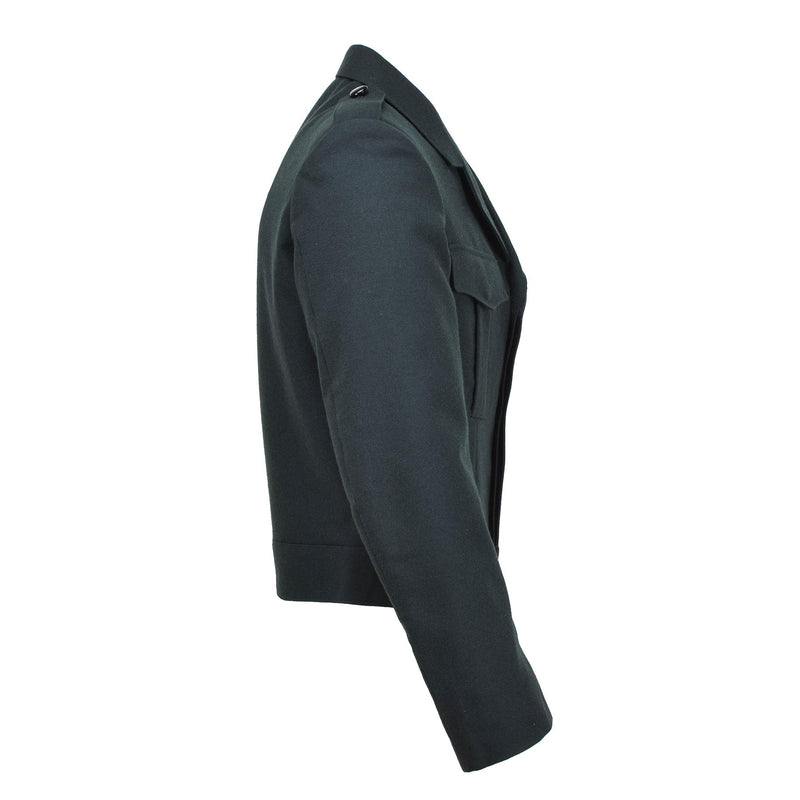 Tropas de campo de chaqueta de blusa del ejército belga original lana casual bluson verde nuevo