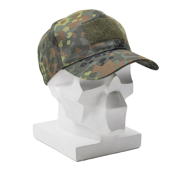 Leo Kohler Capilla de béisbol de campo militar BW Flecktarn Camuflage Cape
