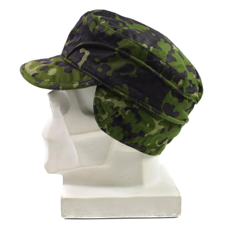 Genuino del ejército danés Capitán Militar M84 Flecktarn Camo Jungle Sombrero de verano