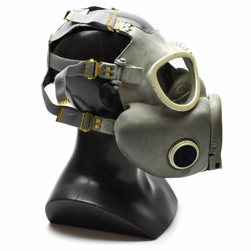 Máscara de gas militar polaca MP-4 Genuino respiratorio Químico gris aceituna OD Nuevo