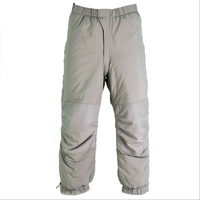 Pantalones del ejército de EE. UU. Termal gris extremo pantalones de clima frío ECW Gen III Softie U.S.