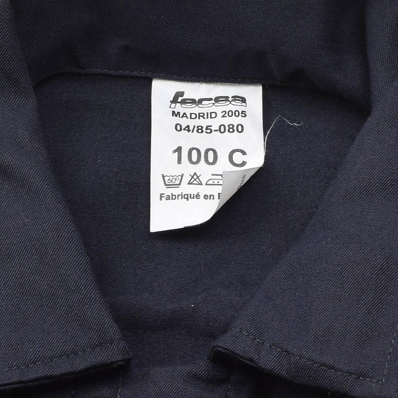 Genuino azul marino francés cubierta de marina termostable mono sólido azul oscuro nuevo