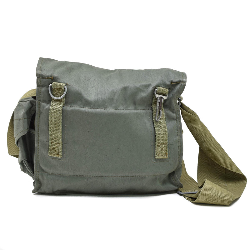 Bolsa de máscara de gas del ejército polaco genuino que lleva bolsa de la bolsa de hombro universal
