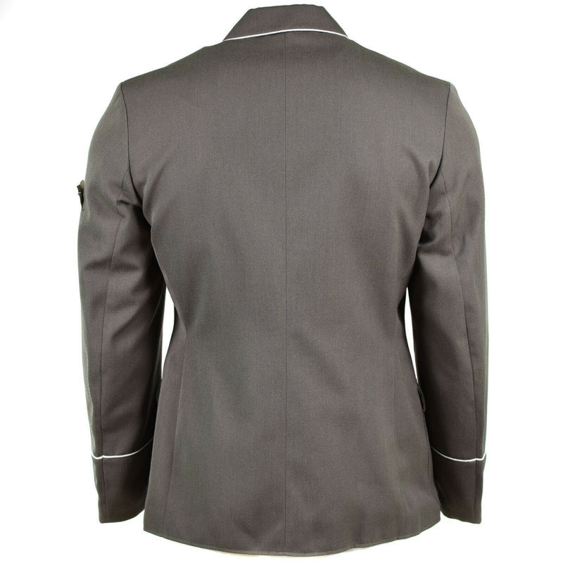 Chaqueta de vestimenta del ejército de NVA alemán original oficio de uniforme formal gris militar nuevo