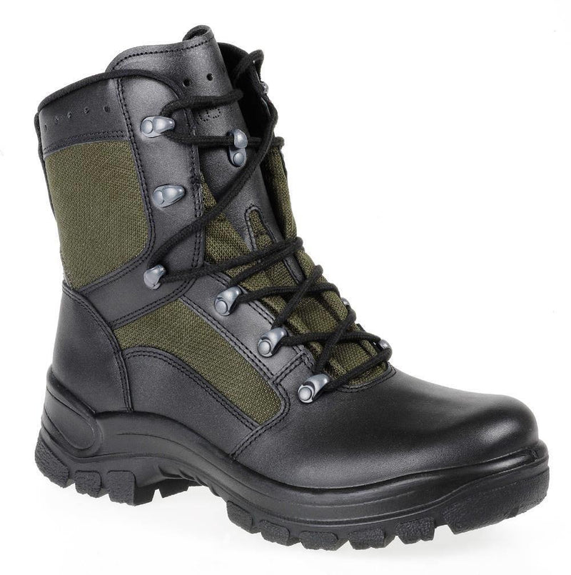 Botas de combate militar alemanas genuinas Botas de cuero Calzado táctico táctico