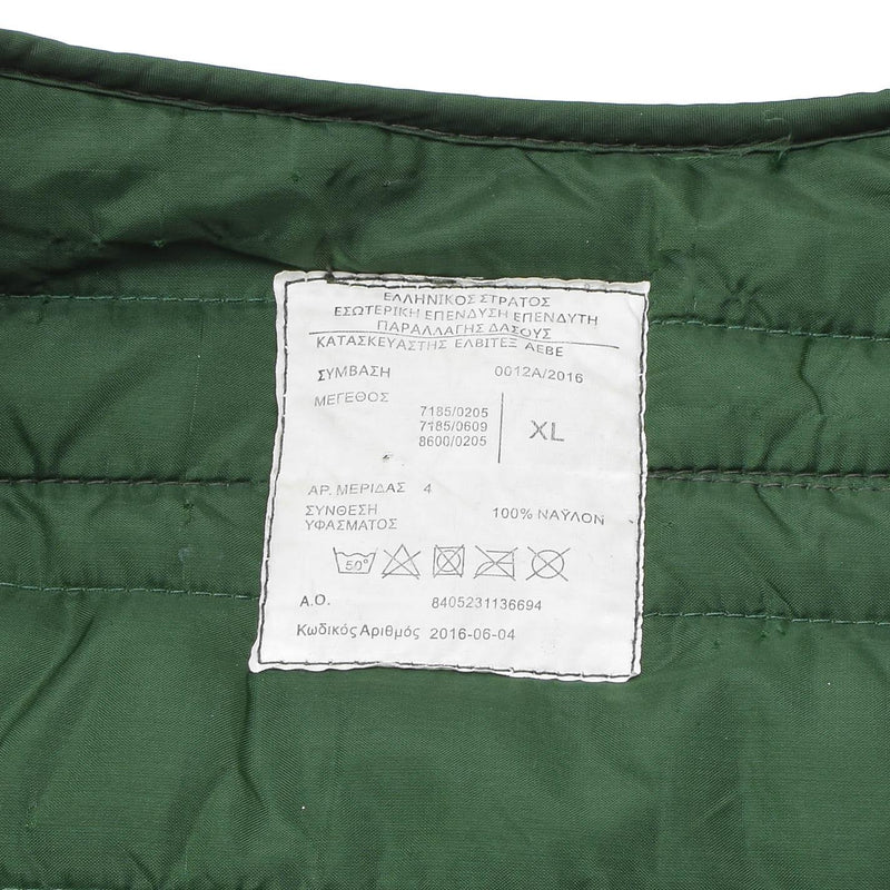 GRIEGO MILITAR GRIEGO M65 Jacket Liner de manga larga Verde Greece Army Excedente