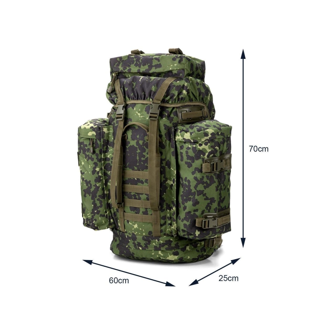 A.Blochl BW Mountain Senderismo Daypack M84 CAMO GRANDE CAMPING TREKKING MARCA NUEVO