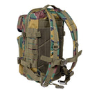 A.Blochl U.S. Assault 30L backpack in jigsaw camouflage with padded straps, MOLLE loops, and quick-release waist buckle