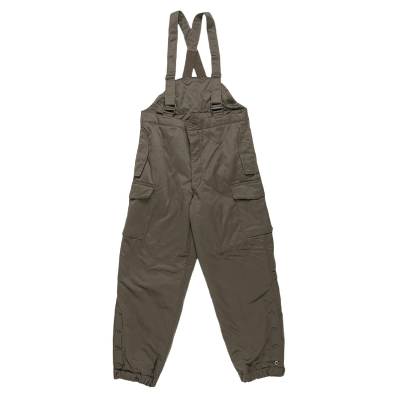 Pantalones de combate del ejército austriaco original Olive Military OD General W Brazes New
