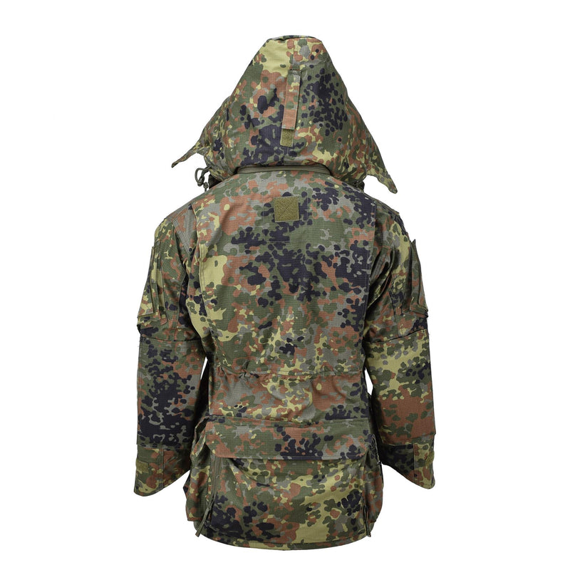 Tacgear Brand Military Style Commando Smock Jacket Full-Zip Ripstop Flecktran