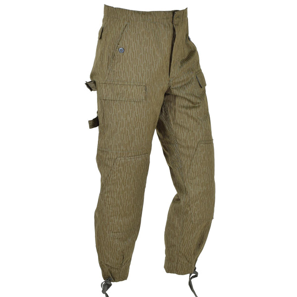 Militar alemán original NVA Strichtarn CAMO Pantalones tácticos Pantalones de campo Nuevo