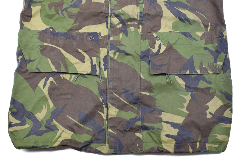 Genuine holandés Combate de la chaqueta del ejército DPM Goretex Camuflaje impermeable PARAPLUS Parka