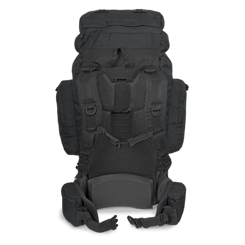 Mil-Tec Recom Mochila táctica de senderismo Rucksack Trekking Daypack grande 88L Negro
