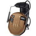 EARMOR M300T Protector Auditivo Electrónico Bluetooth 22dB NRR Coyote Marrón