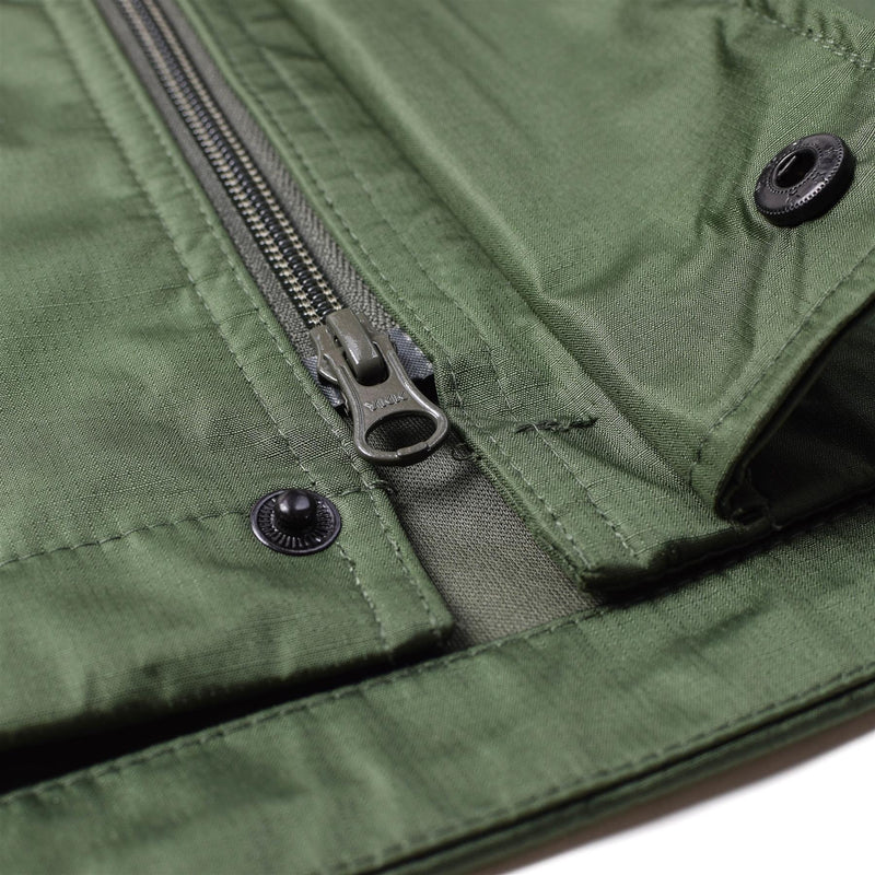 Chaqueta de marca mil-tec oliva verde agua impermeable