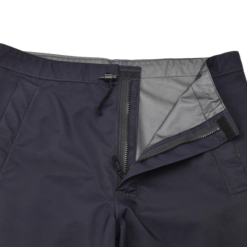 Pantalones genuinos de la policía británica Pantalones de clima húmedo impermeable al aire libre Azules