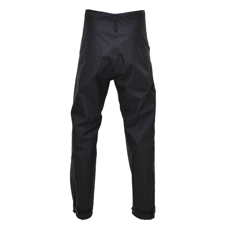 Pantalones de policía metropolitanos genuinos de la policía impermeable al aire libre Pantalones negros