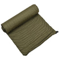 Colchoneta militar holandesa original para dormir, colchoneta de camping enrollable, 180x50 cm, color oliva