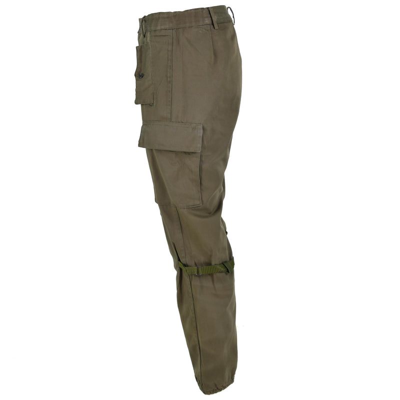 Pantalones de combate del ejército italiano original BDU Field Tropa Trabajo Uniforme Pantalones OD