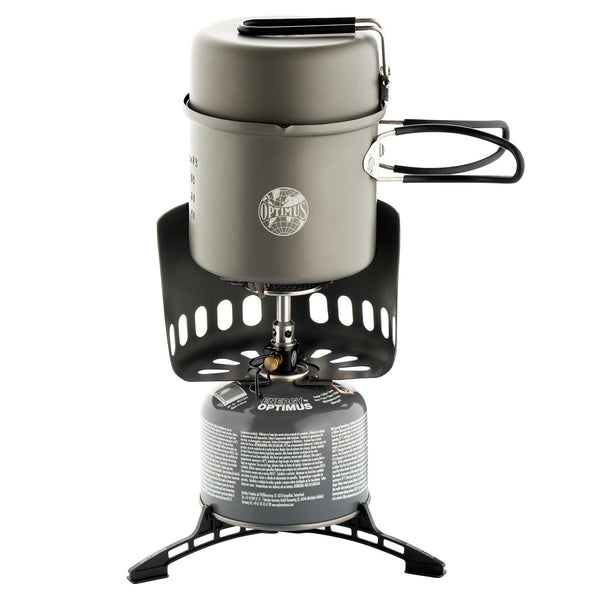 Optimus Elektra Fe Sistema de cocción para acampar Cocina al aire libre Batinero Remonía