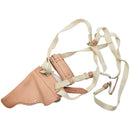 Funda para pistola de hombro original militar de Alemania Oriental M74 NVA cuero marrón