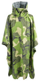 Ale-Tex 3 capas Estilo del ejército Rain impermeable Poncho Cape PTF Membrana M90 Camo