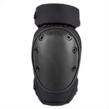 AltaCONTOUR Rodilleras tácticas Gorra larga Forma de contorno ergonómica AltaLok Negro