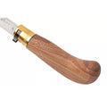 Cuchillo de podar plegable Antonini Old Bear 9,5cm Acero inoxidable Mango de nogal