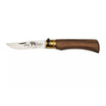 Navaja Antonini Old Bear Hoja de Acero Inoxidable 9cm Mango de Madera de Nogal